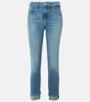 [7 For All Mankind] 7 For All Mankind Low-rise slim jeans UK 12 blue