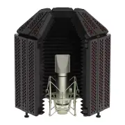 XTUGA Recording Microphone Isolation Shield High Density Absorbent Foam to Fi...