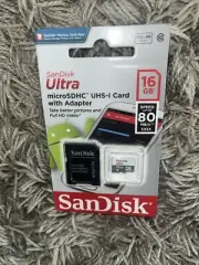 SanDisk Ultra 16GB MicroSDHC UHS-I microSDHC Memory Card - SDSQUNS-016G-GN3MA