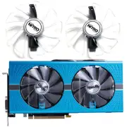 For Sapphire RX470 RX480 RX570 RX580 RX590 Graphics Card Cooling Fan Replacement