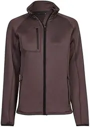 [Tee Jays] Womens/Ladies Stretch Fleece Jacket (UK Size: M) (Grape)