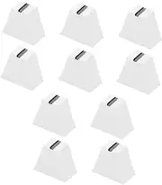WHAMVOX 10pcs Push Keycap Keycaps Knob Cap Knobs Knob Replacement Caps Mixer Caps for Mixer Potentiometer Knob Mixer Slider Knobs Buttons Plastic White