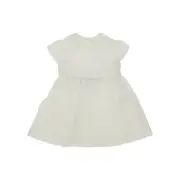 [IL GUFO] IL GUFO Linen short-sleeved mini dress Kids 6M 6M White