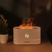 Air Humidifier Essential Oil Aroma Diffuser 3D Flame Mist Home Decor