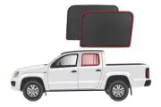 Genuine SNAPSHADES Car Rear Window Shades for Volkswagen Amarok 1st Gen (2010...