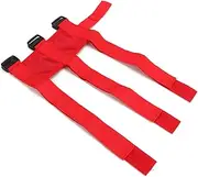 Adjustable Car Fire Extinguisher Holder Strap - Practical Accessory, Black (Red)