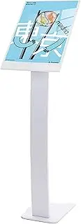 Heavy Duty Floor Advertising Stand Menu Stand A3 Sign Poster Stand KT Board Sign Stand Poster Stand Replaceable Advertisement Rack Floor Display Stands black