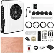 Air Conditioner, 12V/24V DC Split Electric Air Conditioner Truck Cab Split Air Conditioner for Trucks, RVs, Buses, Agricultural Vehicles, Campers