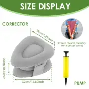 Golf Swing Training Aids Inflatable Golf Swing Trainer with Inflator Pump xilmG