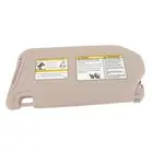 Hot Sun Visor Left Drive Side Sunshading Elegant Beige Makeup Mirror Sun