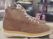 Dr Martens Sand Sable 7 Eye Desert Oasis Suede Boot Welt Construction US12 UK11