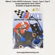 Mikuni / Solex 40PHH Carburetor – Toyota – Type 5, Type T. Gasket Rebuild Kit