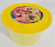 Spongebob Squarepants Nickelodeon container yellow new