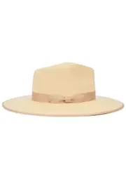 Lack OF Color Rancher Wool Felt Fedora - Ivory 55