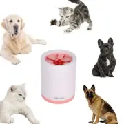 360° Pet Foot Washer Cup Paw Clean Brush Quickly Wash Dirty Foot Clean Bucket AU