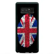 UK Flag Fingerprint Case Cover For Samsung Galaxy S23 S22 Plus Ultra S21+ S20