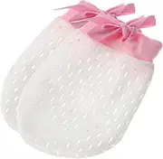 [Healeved] Mesh Baby Gloves Newborn to Toddler Breathable Mittens Scratchproof Mittens for Baby 2 Pairs Set