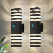 18.3 Inches Dusk to Dawn Outdoor Lighting,Up and Down Exterior Light Fixtures...