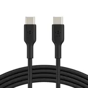 USB-C to USB-C Cable (1m / 3.3ft, Black)