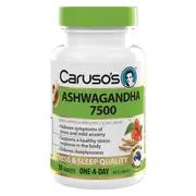 [Caruso's Natural Health] Carusos Ashwagandha Withania 7500 50 Tablets