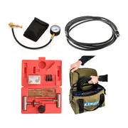 Kings Thumper Air Hose Extension 4m + Canvas Bag + Tyre Deflator + Repair Kit