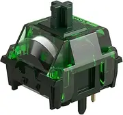 MONSGEEK Heavy Linear Switches Mechanical Gaming Keyboard Switch 5-Pin Green Fog Switch with LED Diffuser Pre-Lubed 60gf