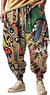 [Generic] Big and Tall Pants Fashion Street Feel Casual Sweatpants Big and Tall Sports