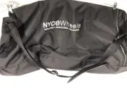 NYCE WHEELS Bikes Duffle Bag Shoulder Straps NEW Cordura Fabric RARE +33” Wide