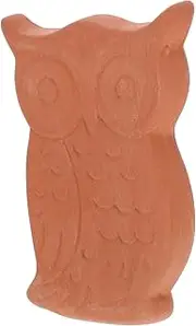 Alipis Owl Shaped Terracotta Disk Reusable Food Storage Softener for Moisture Retention Keeps Soft Clump Kitchen Essential
