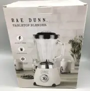 Rae Dunn Tabletop Blender SHAKE White 6 Cup Smoothie 500 Watt New Kitchen Decor