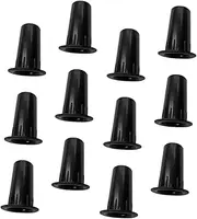 CHICAMPERA 20pcs Replacement Subwoofer Port Tube Bass Speaker Tube for Improved Sound Quality Stain Resistant Design Fits Portable Home Car Speakers