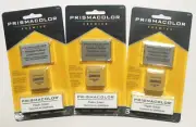 Prismacolor 3 eraser packs x 3 (9 total erasers) for graphite & colored pencils