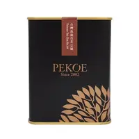 在飛比找PChome24h購物優惠-PEKOE精選—台灣魚池台茶18號紅茶，50g（金屬罐．黑）