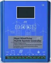 BAOJUHUIKANG 2000W 12V/24V Off Grid MPPT Wind Solar Hybrid Charge Controller, Solar Panel Home Street Light Controller Suitable for Lithium Lead-Acid Gel Battery ,220V
