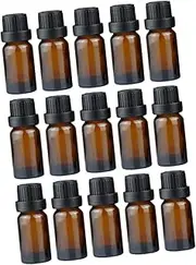 20Pcs Essential Oil Bottles Refillable Cosmetic Containers for Perfume Aromatherapy and Liquid Blends Leakproof Travel Friendly Design