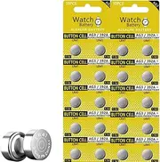 10 Pack High Capacity LR41 Batteries, AG3 L736 392 384 192 Battery 1.5V Round Cell Button Coin Alkaline Batteries