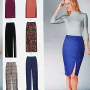 SimpleStitch Women's Pants & Skirt Patterns (Sizes 16-22)