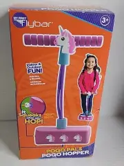 Flybar My First Foam Pogo Jumper Kids Bungee Bouncy Fun Ursula Unicorn (T115)