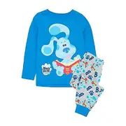 Blues Clues & You! Blue's Clues & You! Boys Long Leg Long-Sleeved Pyjama Set Blue/Grey 3-4 Years