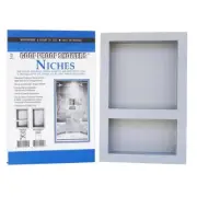 Goof Proof Bathroom Shelve Shower 20"Hx12"Wx3.5"D Polystyrene Rectangular Gray