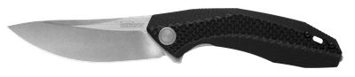 Kershaw Knives Tumbler Frame Lock D2 Steel Black Carbon Fiber 4038 Pocket Knife