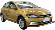 1 Pair Car DRL LED Daytime Running Light Fog Lamp Sequential Yellow Turn Signal Function 12V Compatible With VW Polo 2018 2019(White yellow blue)