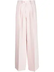 [AMIRI] wide-leg tailored trousers 40 Pink