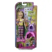 Barbie Sister Stacie Camping It Takes Two Play Set w/ Doll, Puppy & Accessories