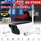 Solar Security Camera System Outdoor Home WIFI Night Vision Wireless Waterproof