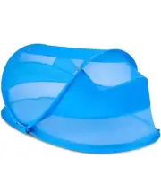 Joovy Gloo Infant Toddler Travel Portable Baby Mattress Blow Up BLUE