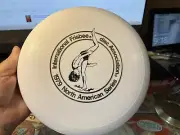 Wham-o Frisbee 119G 40 mold 1979 North American Association Jo Cahow black stamp