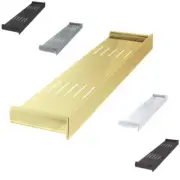Linkware Gabe Shelf - Chrome ,Matt Black , Brushed Gold, Brushed Nickel, Gun ...