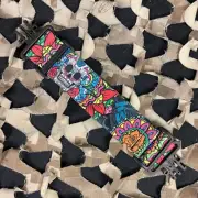 NEW KM Paintball Grill Goggle Strap - SE Sugar Skull