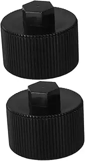 Toyvian 2Pcs Sand Filter Drain Cover with Gasket Compatible for Pool Sand Filters Easy Installation for Secure Water Management Spas and Pools